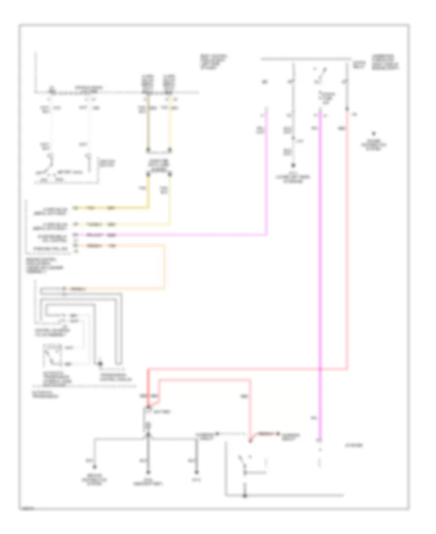 Starting Wiring Diagram for Chevrolet Impala Limited LS 2014