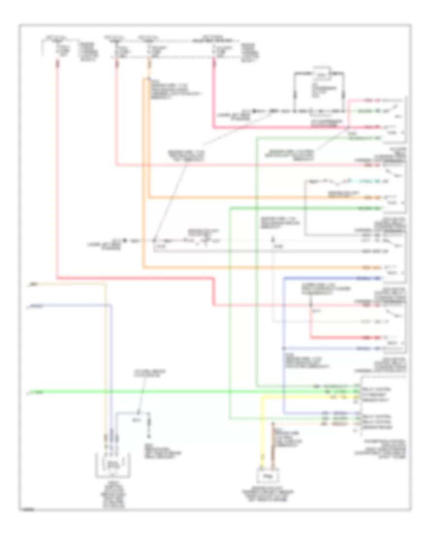 Manual A C Wiring Diagram 2 of 2 for Chevrolet Lumina 2001
