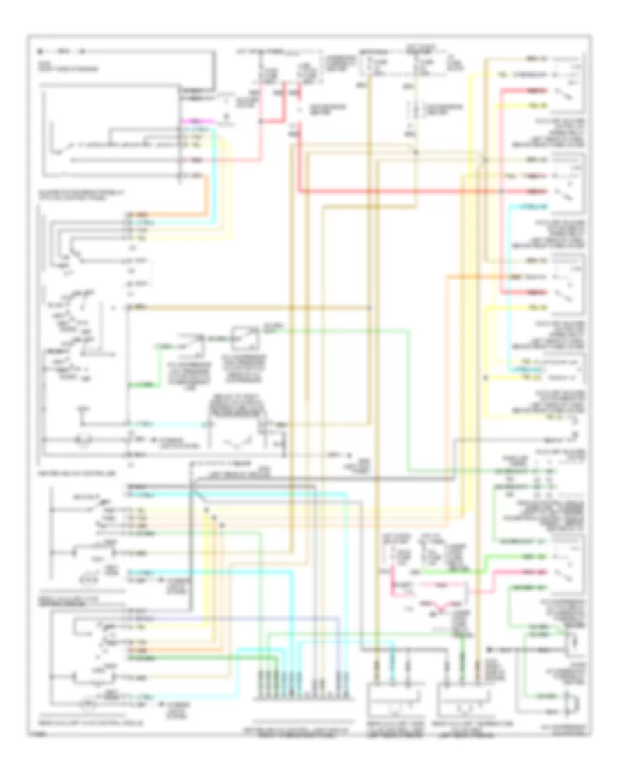 A C Wiring Diagram Passenger Van for Chevrolet Chevy Van G1996 2500