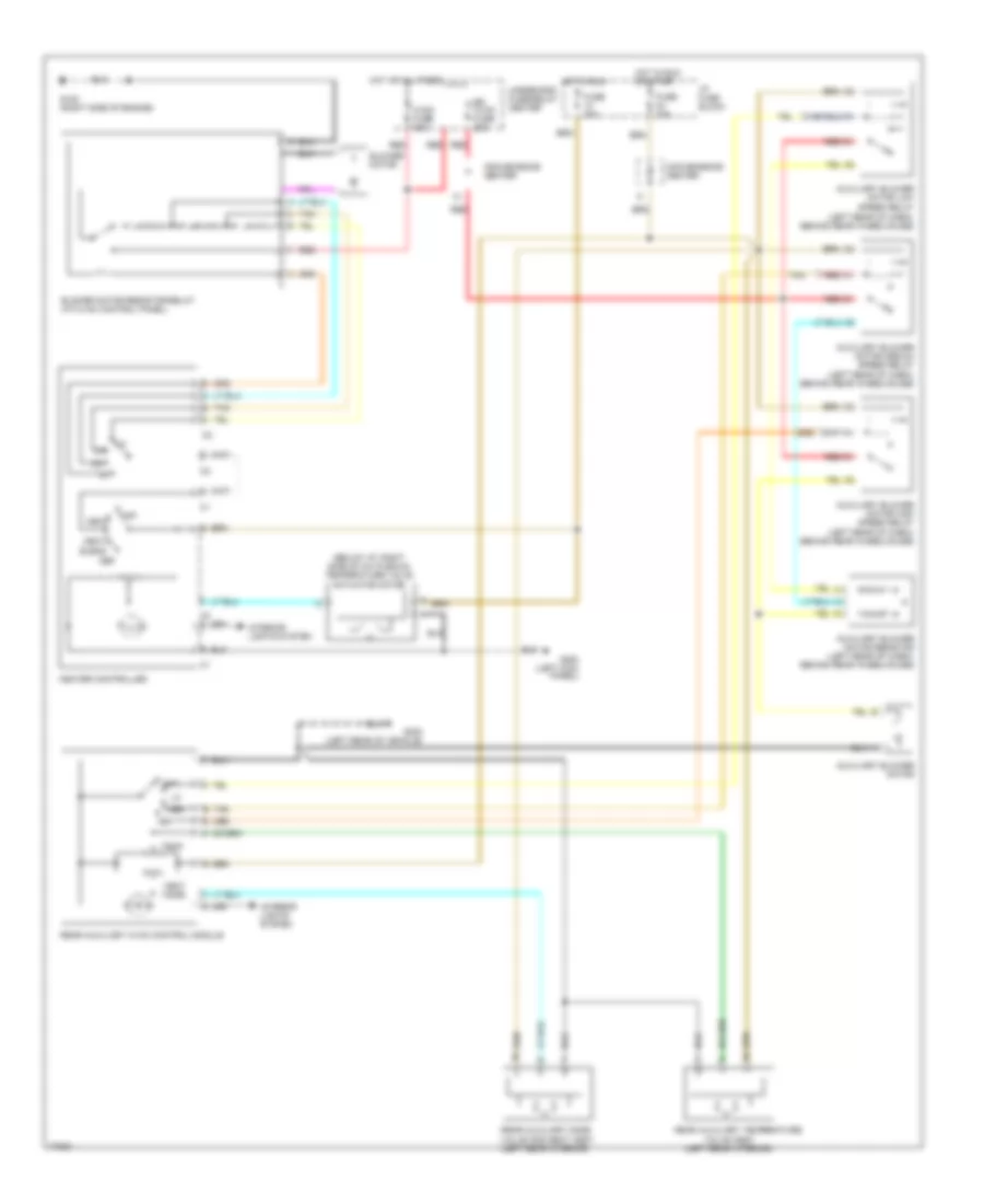 Heater Wiring Diagram for Chevrolet Chevy Van G1996 2500