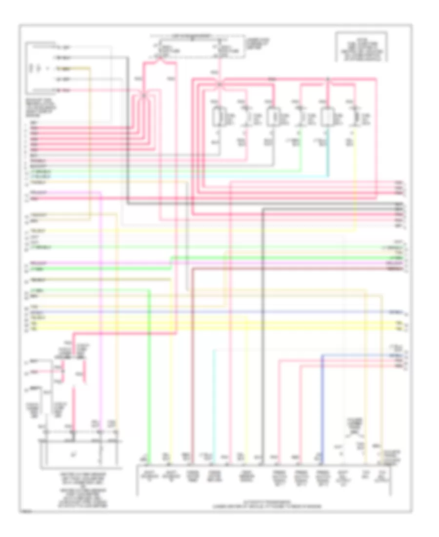 4 3L VIN W Engine Performance Wiring Diagrams 2 of 4 for Chevrolet Chevy Van G1996 2500