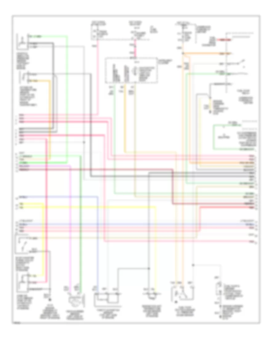 4.3L (VIN W), Engine Performance Wiring Diagrams (3 of 4) for Chevrolet Chevy Van G2500 1996