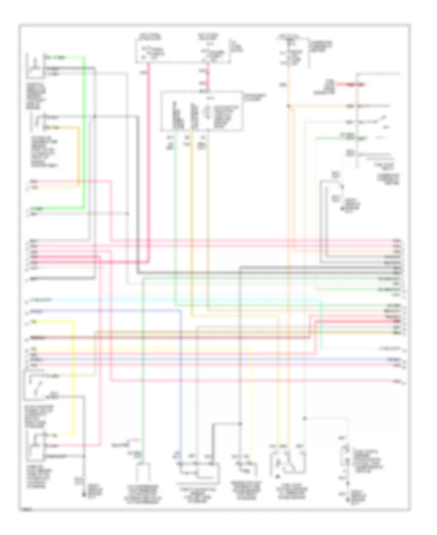 5.0L (VIN M), Engine Performance Wiring Diagrams (3 of 4) for Chevrolet Chevy Van G2500 1996