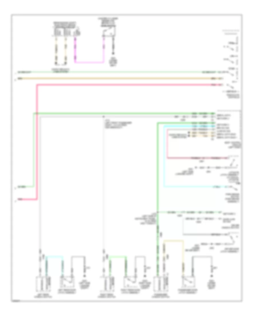 Instrument Cluster Wiring Diagram (2 of 2) for Chevrolet Equinox LTZ 2012