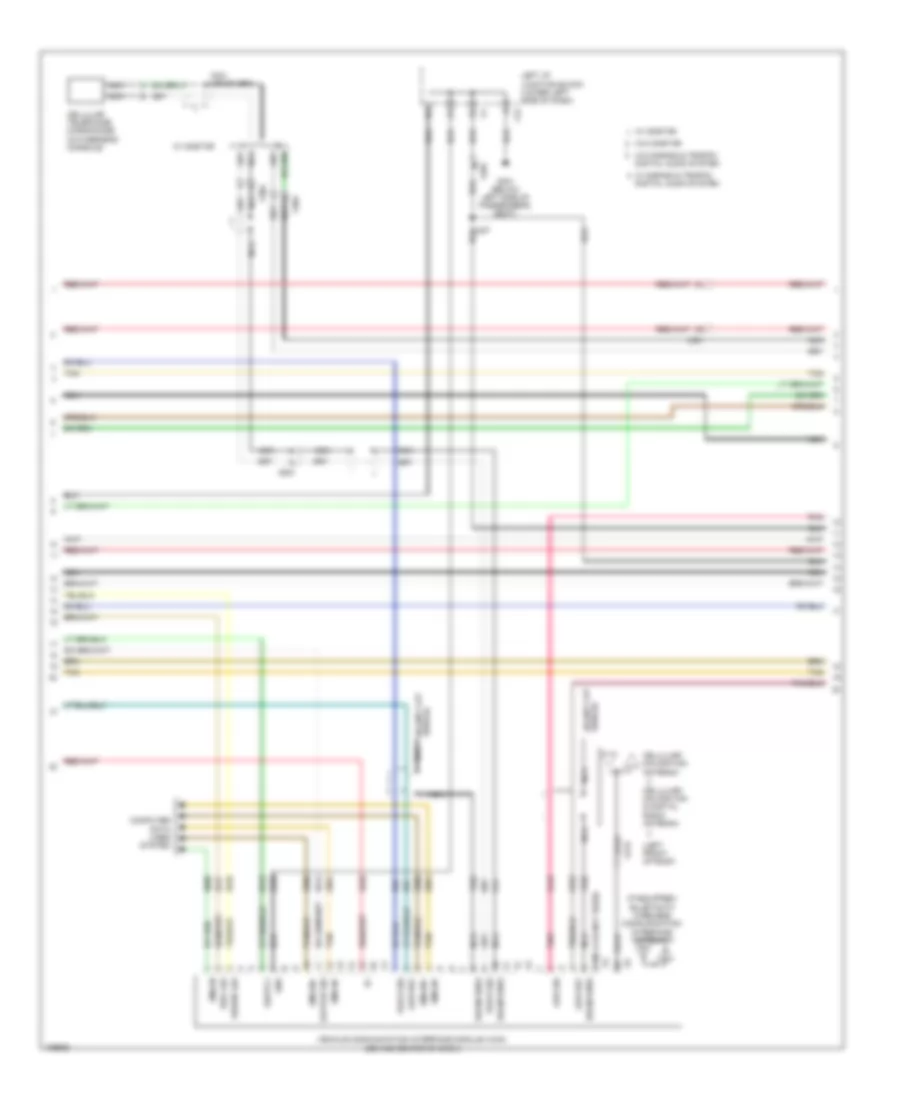 Navigation Wiring Diagram, with UYS, Y91  UQA (2 of 5) for Chevrolet Silverado 3500 HD WT 2013