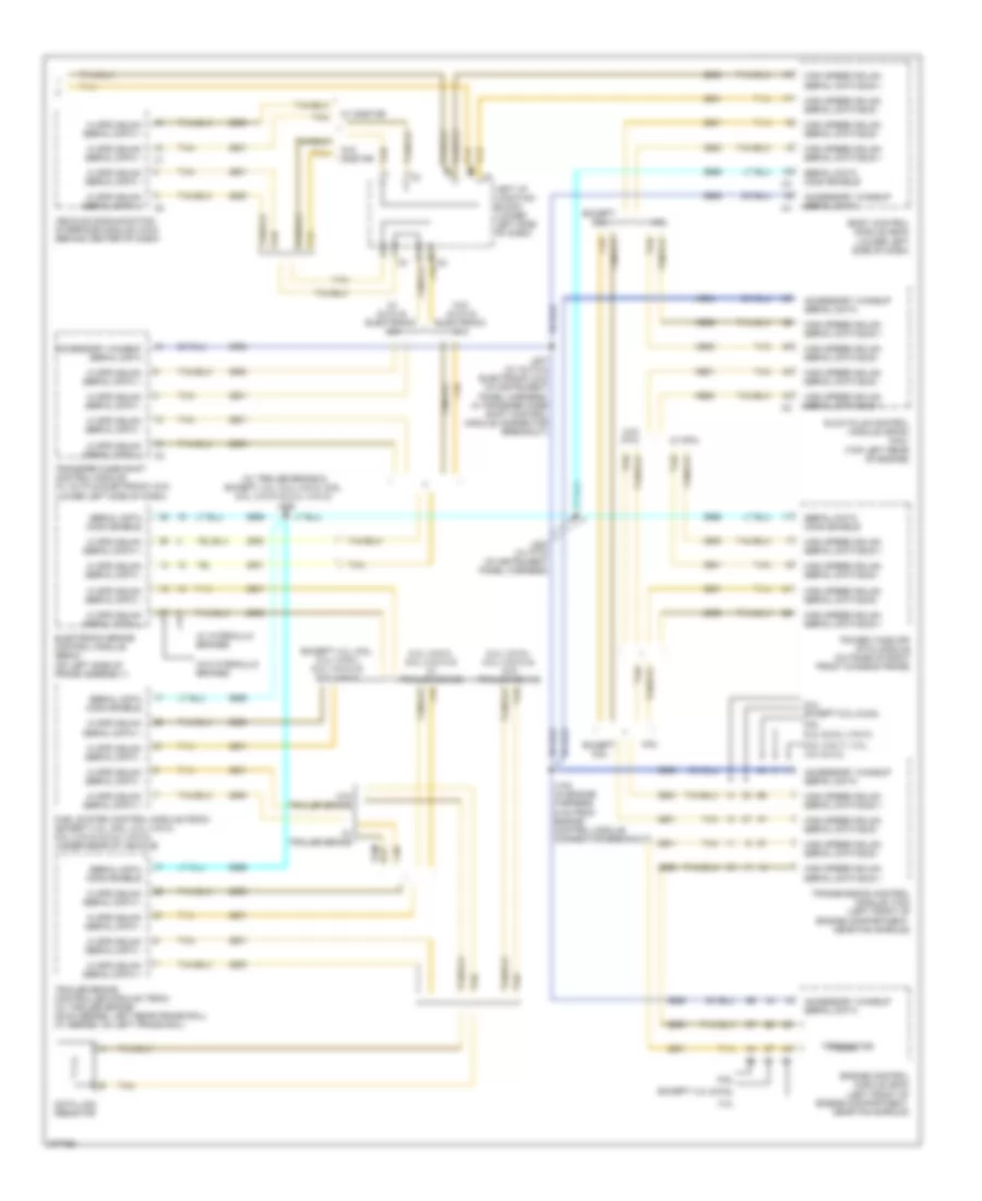 Computer Data Lines Wiring Diagram 2 of 2 for Chevrolet Cab  Chassis Silverado HD 2008 3500