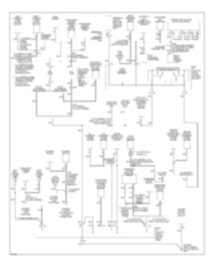 Ground Distribution Wiring Diagram 3 of 6 for Chevrolet Cab  Chassis Silverado HD 2008 3500