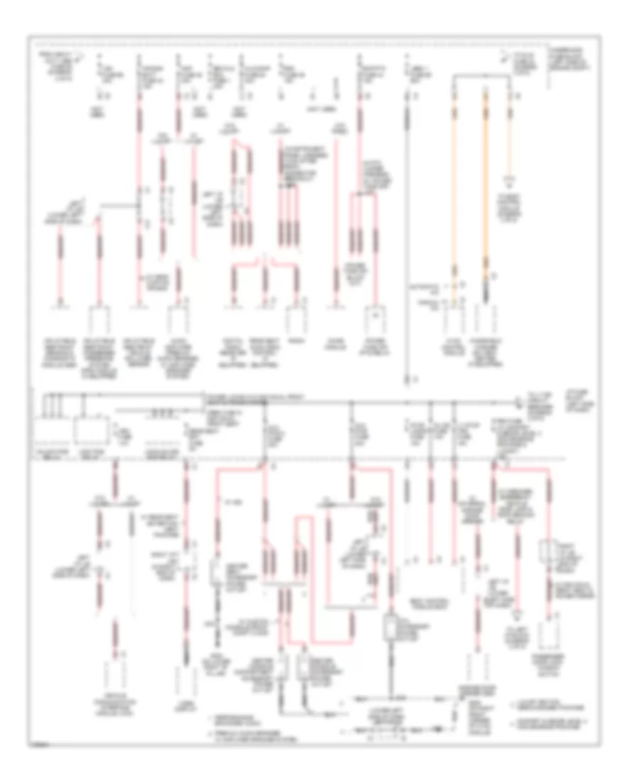 6 6L VIN 6 Power Distribution Wiring Diagram 3 of 5 for Chevrolet Cab  Chassis Silverado HD 2008 3500