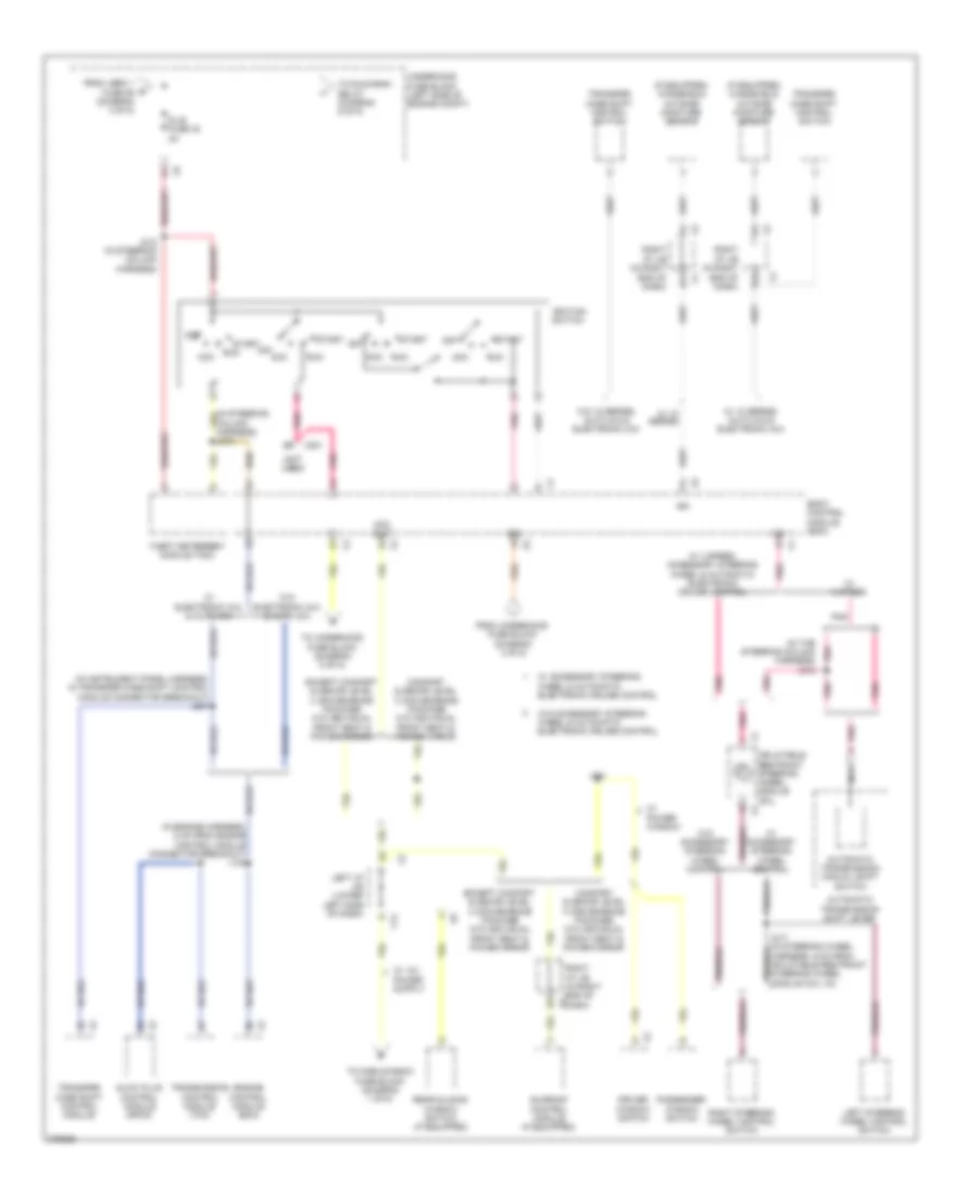 6 6L VIN 6 Power Distribution Wiring Diagram 4 of 5 for Chevrolet Cab  Chassis Silverado HD 2008 3500