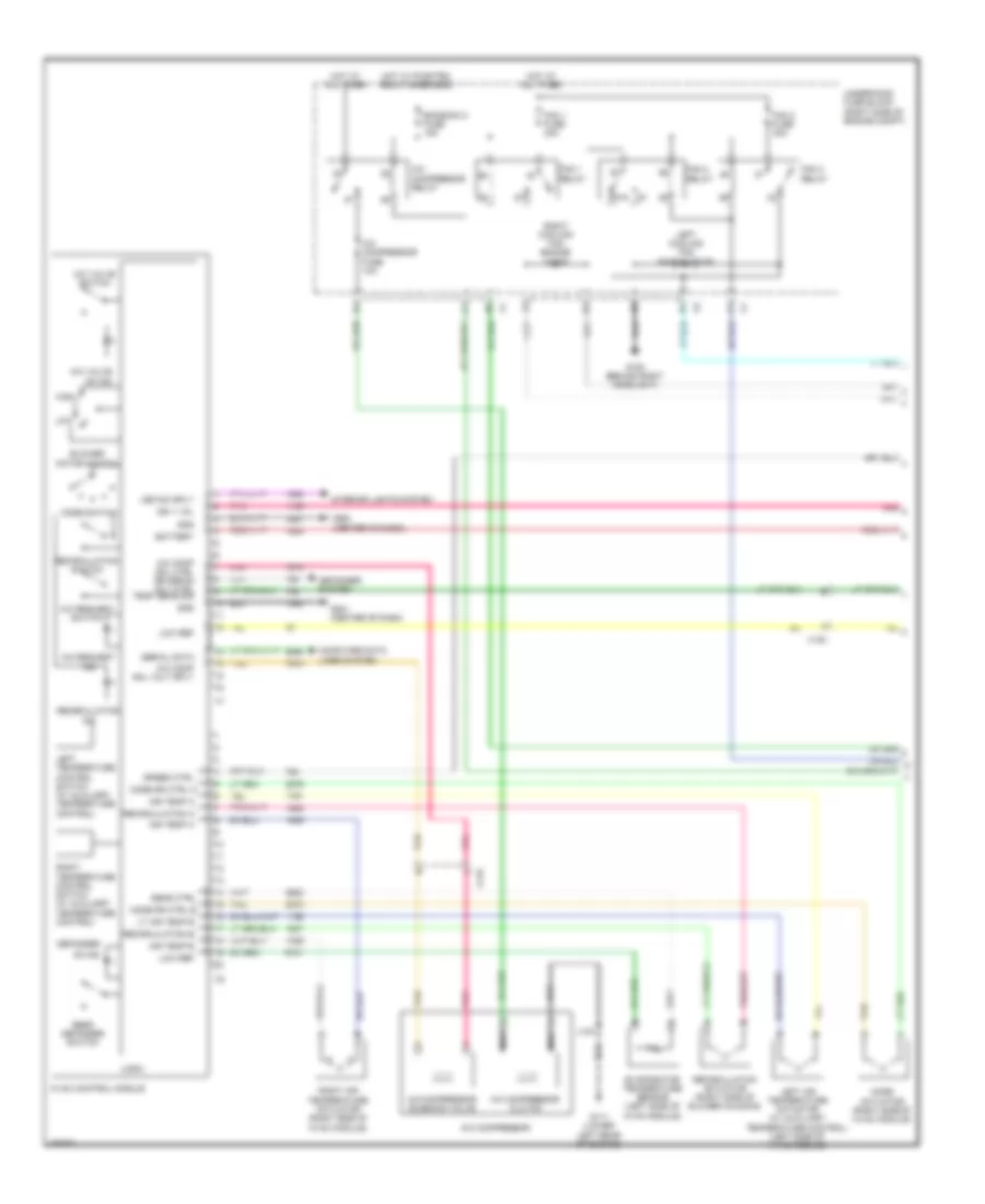 Manual AC Wiring Diagram (1 of 2) for Chevrolet Impala Limited LT 2014