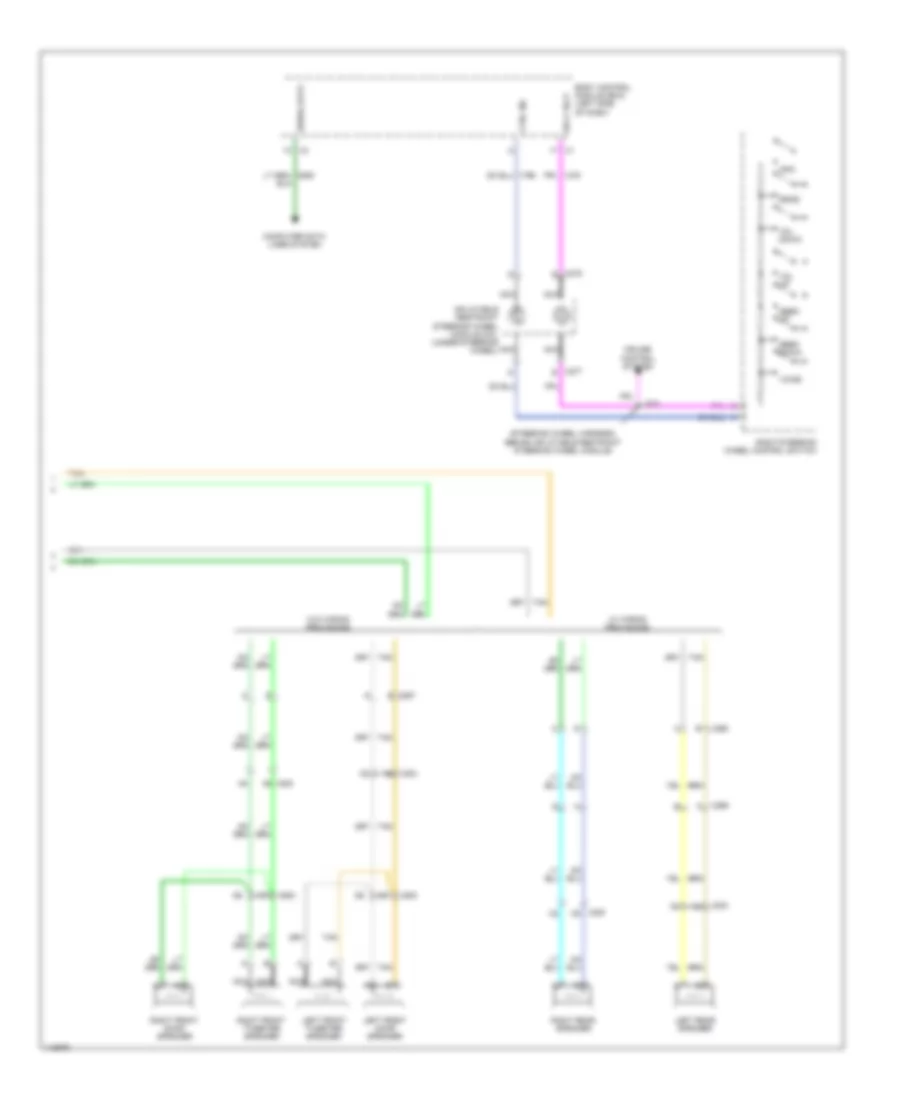 Radio Wiring Diagram, Police Option (2 of 2) for Chevrolet Impala Limited LT 2014