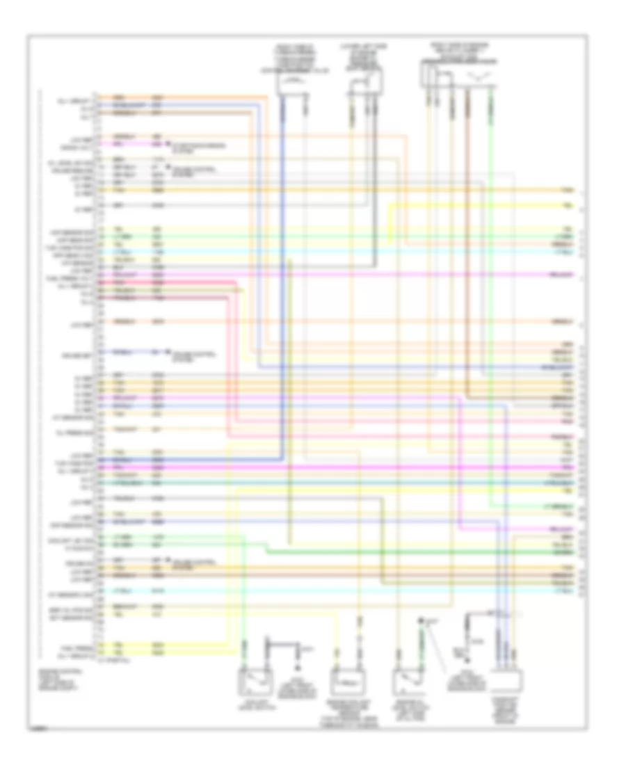 6.6L VIN 2, Engine Performance Wiring Diagram (1 of 6) for Chevrolet Cutaway G3500 2006