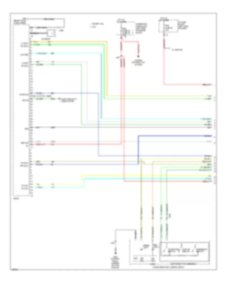 Radio Wiring Diagram with UYS Y91  without UQA 1 of 4 for Chevrolet Silverado LS 2013 1500