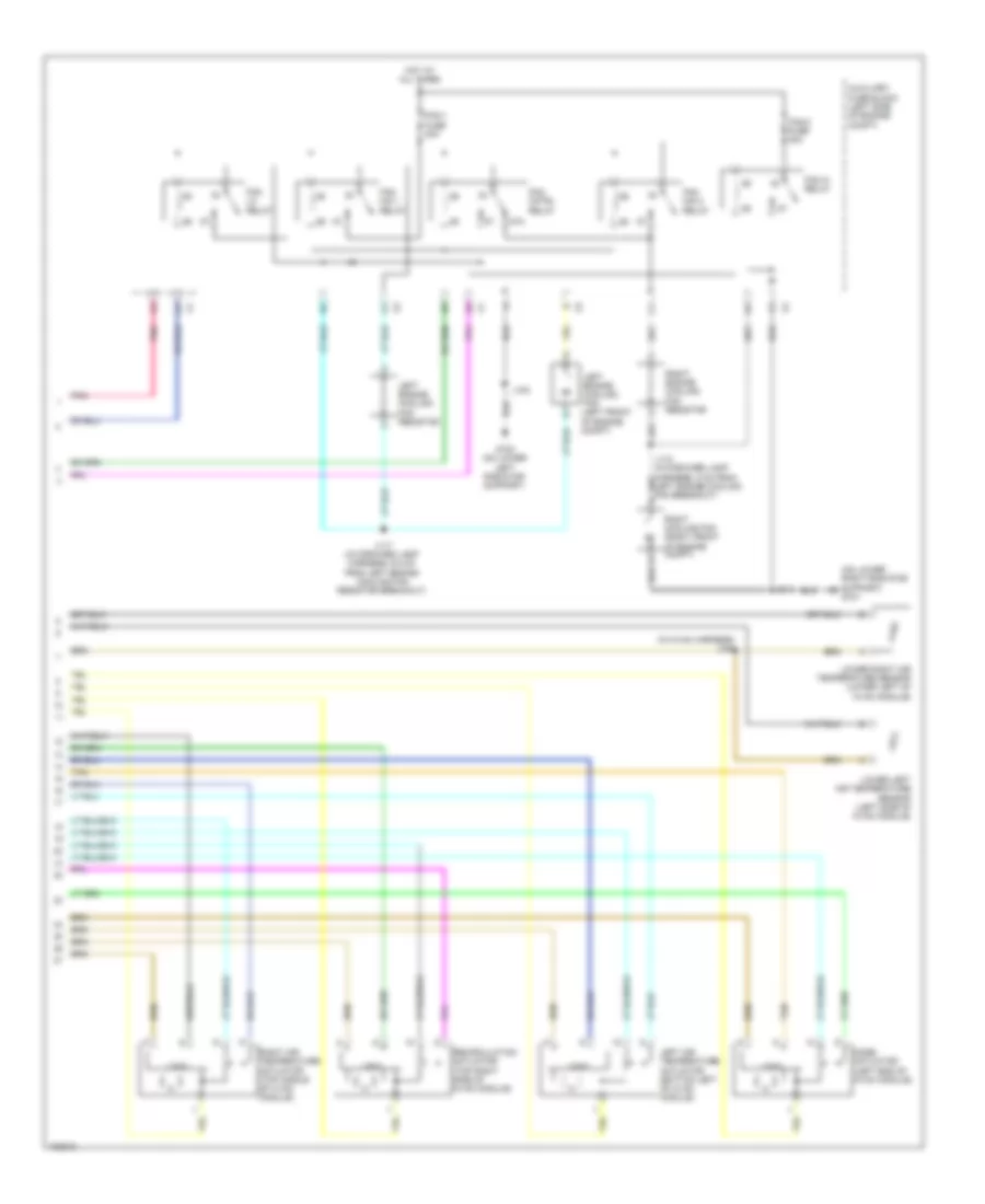 Automatic AC Wiring Diagram, Hybrid (3 of 3) for Chevrolet Silverado 1500 LS 2013