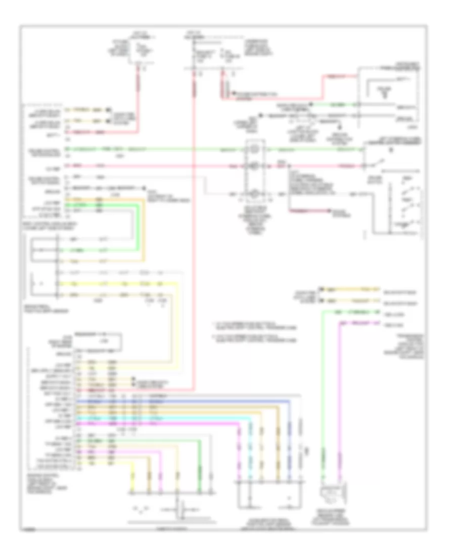 4 3L VIN X Cruise Control Wiring Diagram for Chevrolet Silverado LS 2013 1500