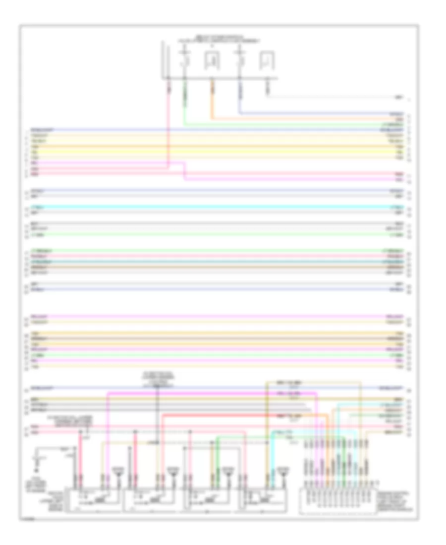 5.3L VIN 0, Engine Performance Wiring Diagram (5 of 6) for Chevrolet Silverado 1500 LS 2013