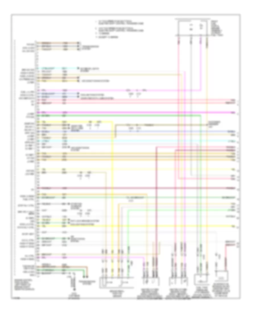 6.2L VIN 2, Engine Performance Wiring Diagram (1 of 6) for Chevrolet Silverado 1500 LS 2013