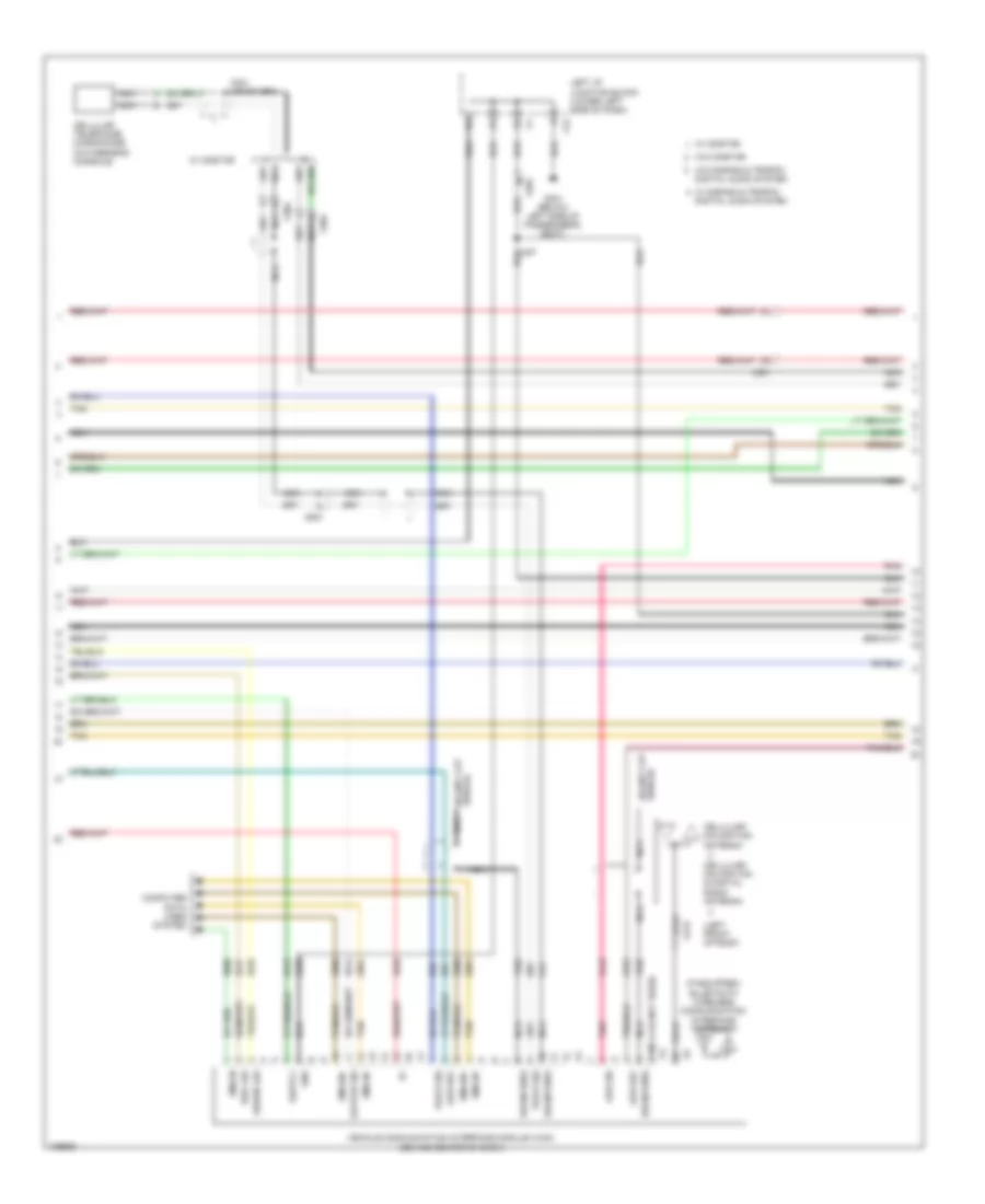 Navigation Wiring Diagram with UYS Y91  UQA 2 of 5 for Chevrolet Silverado LS 2013 1500