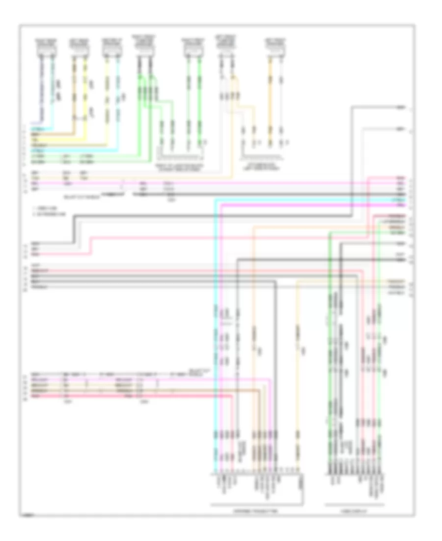 Navigation Wiring Diagram with UYS Y91  UQA 4 of 5 for Chevrolet Silverado LS 2013 1500