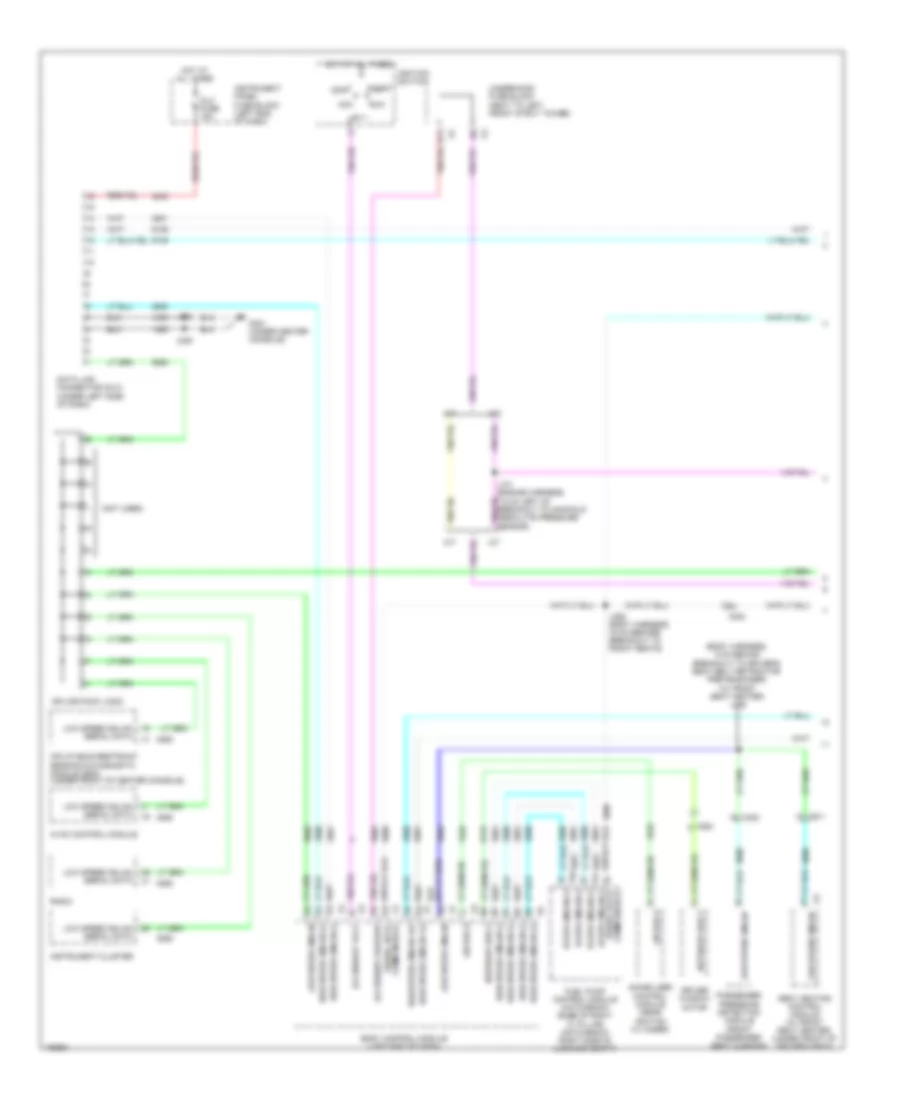 Computer Data Lines Wiring Diagram 1 of 2 for Chevrolet Sonic LS 2013