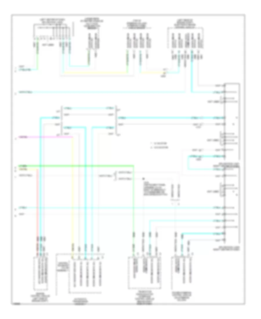 Computer Data Lines Wiring Diagram (2 of 2) for Chevrolet Sonic LS 2013