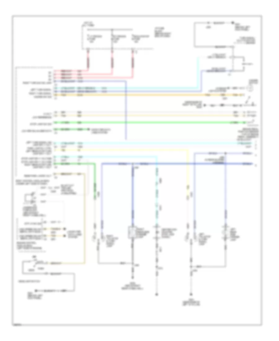 Courtesy Lamps Wiring Diagram 1 of 2 for Chevrolet Monte Carlo SS 2003