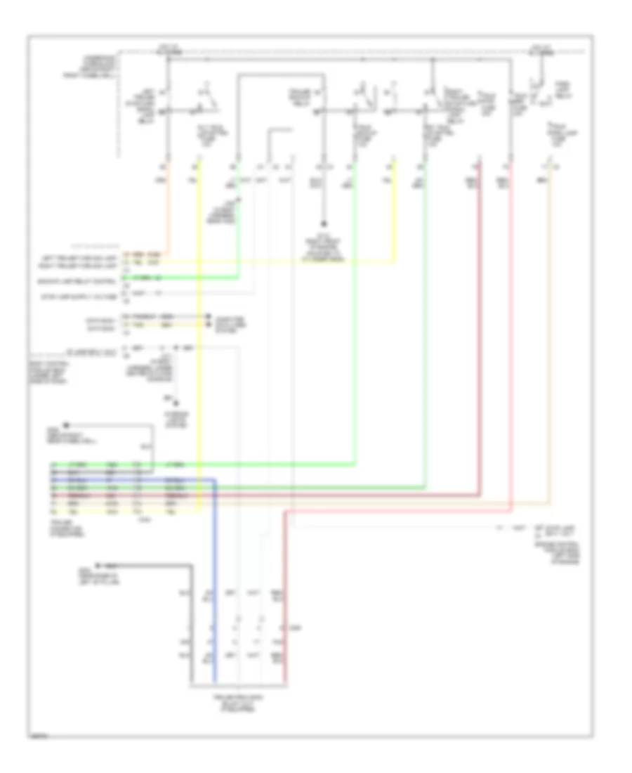 Instrument Illumination Wiring Diagram (1 of 2) for Chevrolet Monte Carlo SS 2003