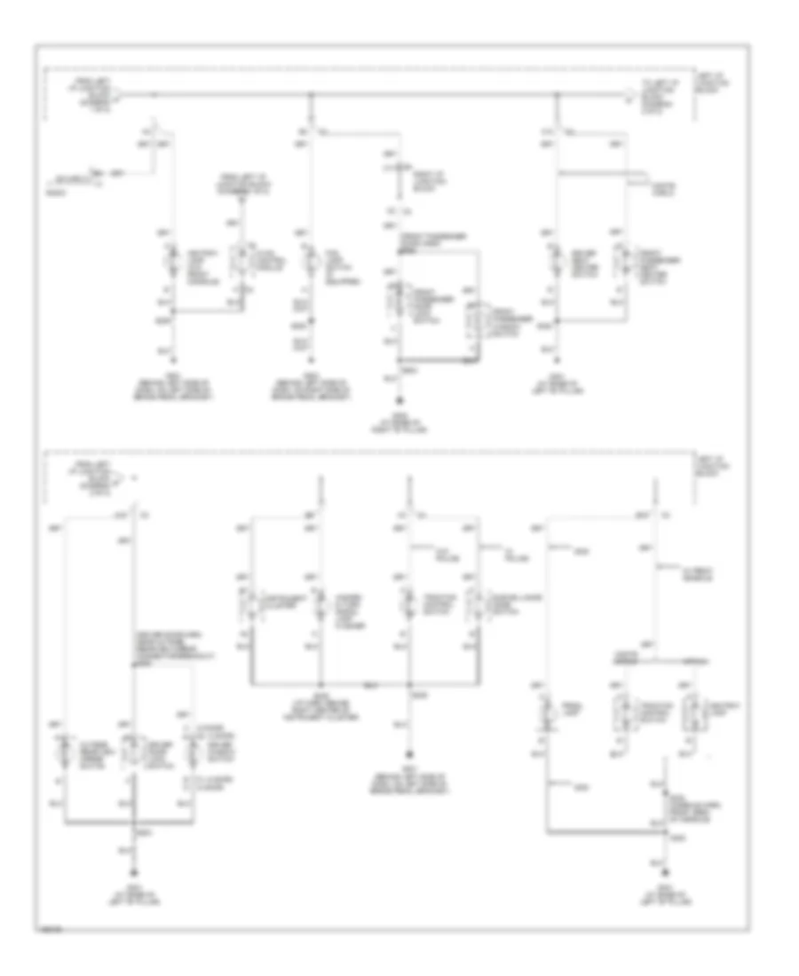 Instrument Illumination Wiring Diagram 2 of 2 for Chevrolet Monte Carlo SS 2003