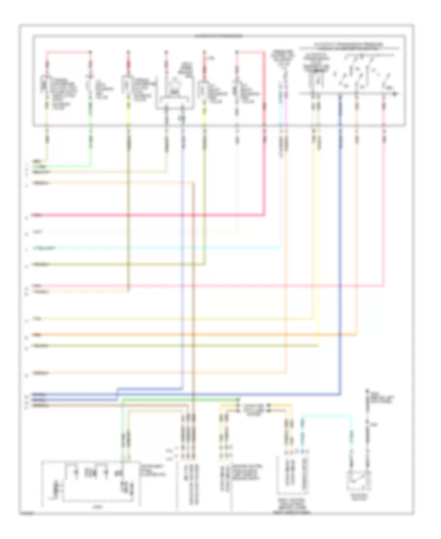 Transmission Wiring Diagram 2 of 2 for Chevrolet Chevy Express G2008 1500