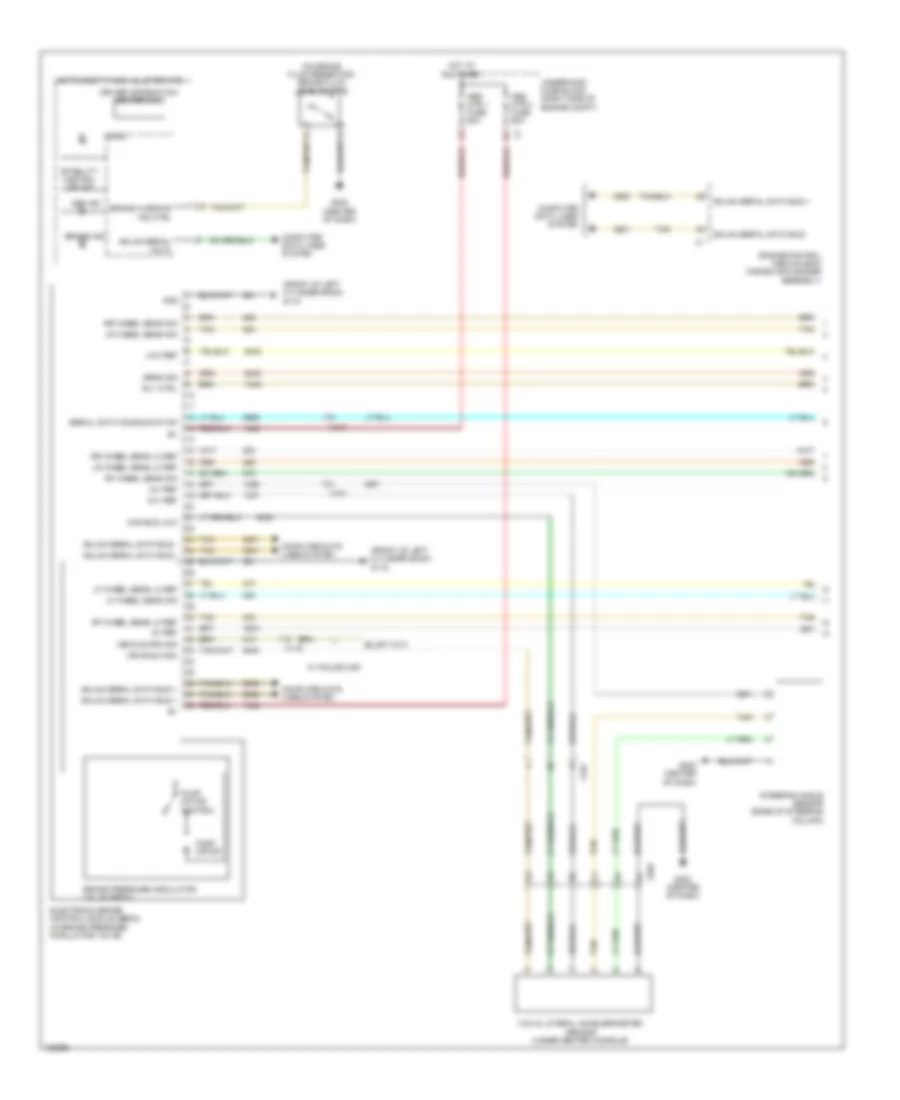 Anti lock Brakes Wiring Diagram 1 of 2 for Chevrolet Impala Limited LTZ 2014