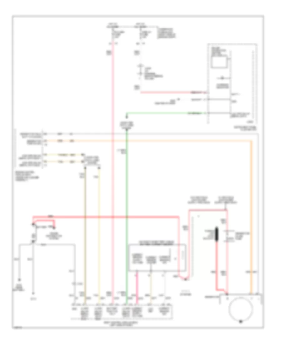 Charging Wiring Diagram for Chevrolet Impala Limited LTZ 2014