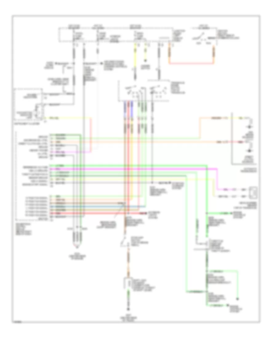 1 3L VIN 2 A T Wiring Diagram for Chevrolet Metro LSi 2001