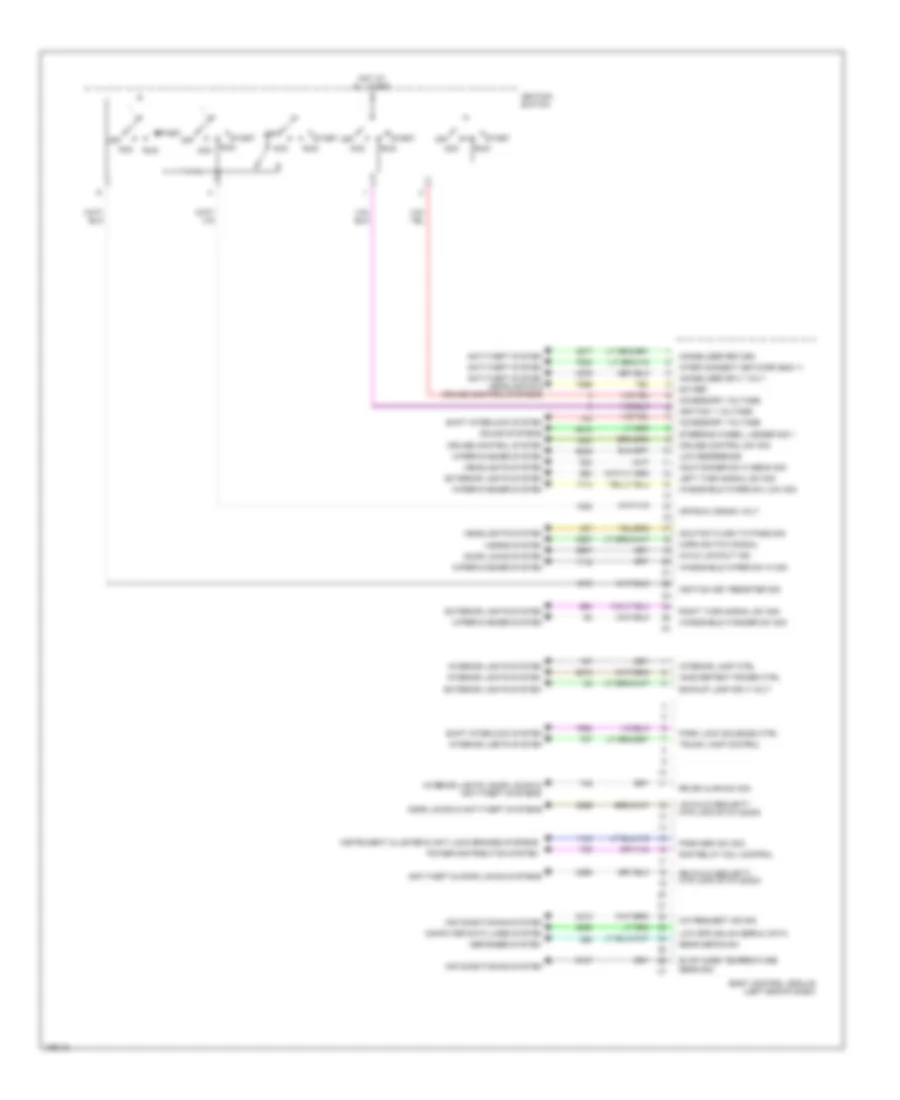 Body Control Modules Wiring Diagram (3 of 3) for Chevrolet Sonic LT 2013