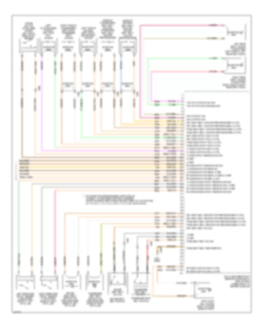 Supplemental Restraints Wiring Diagram (2 of 2) for Chevrolet Sonic LT 2013