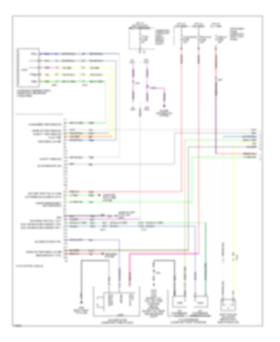 Automatic A C Wiring Diagram 1 of 4 for Chevrolet Impala LS 2014