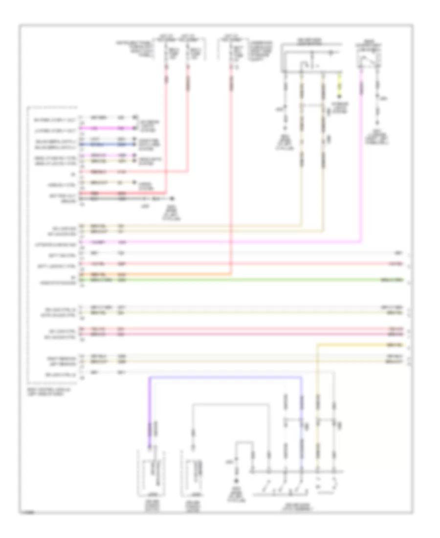 Forced Entry Wiring Diagram without Passive Keyless Entry 1 of 3 for Chevrolet Impala LS 2014