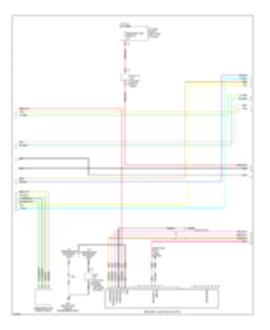 Navigation Wiring Diagram, without Y91  without UQA (2 of 3) for Chevrolet Silverado 2500 HD 2008
