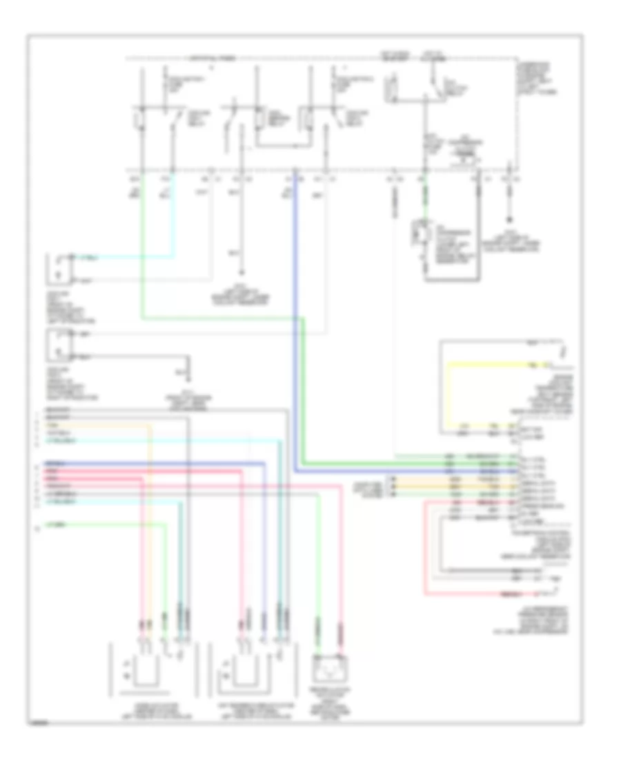 2 0L VIN P Manual A C Wiring Diagram 2 of 2 for Chevrolet Cobalt SS 2007