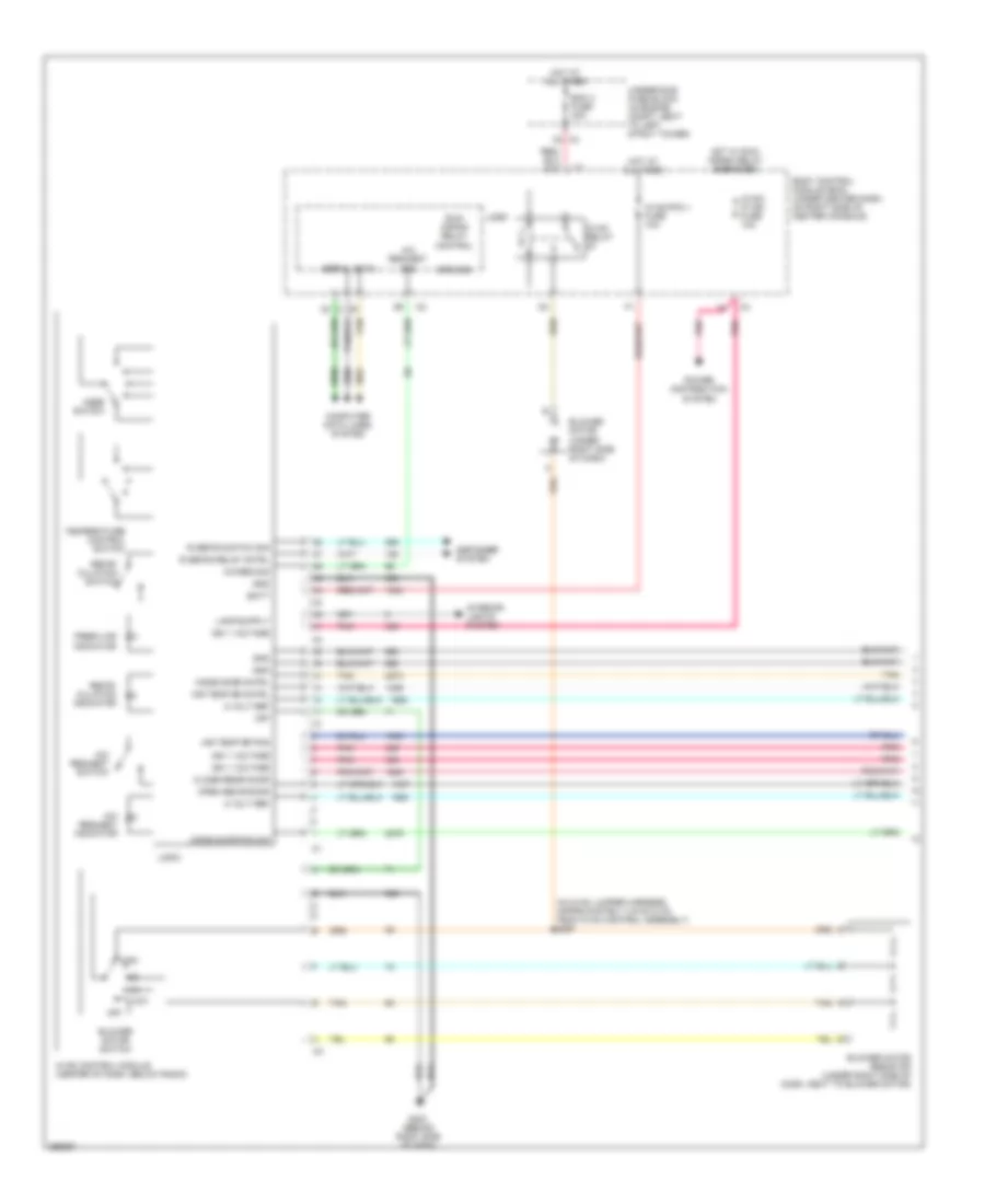 2 2L VIN F Manual A C Wiring Diagram 1 of 2 for Chevrolet Cobalt SS 2007
