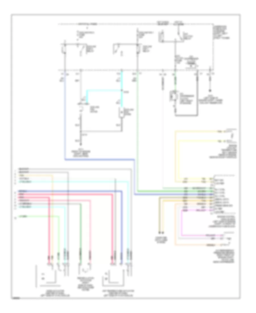 2 2L VIN F Manual A C Wiring Diagram 2 of 2 for Chevrolet Cobalt SS 2007