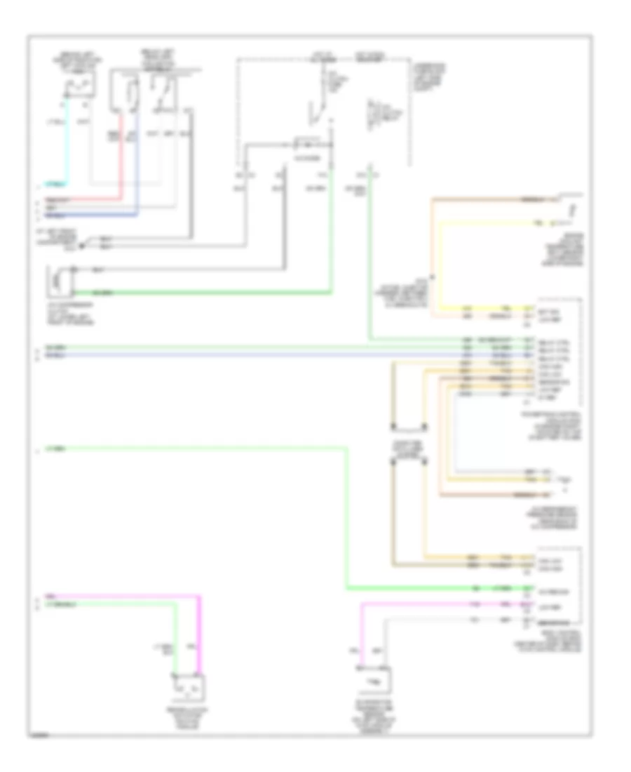 Manual A C Wiring Diagram 2 of 2 for Chevrolet Equinox LS 2006