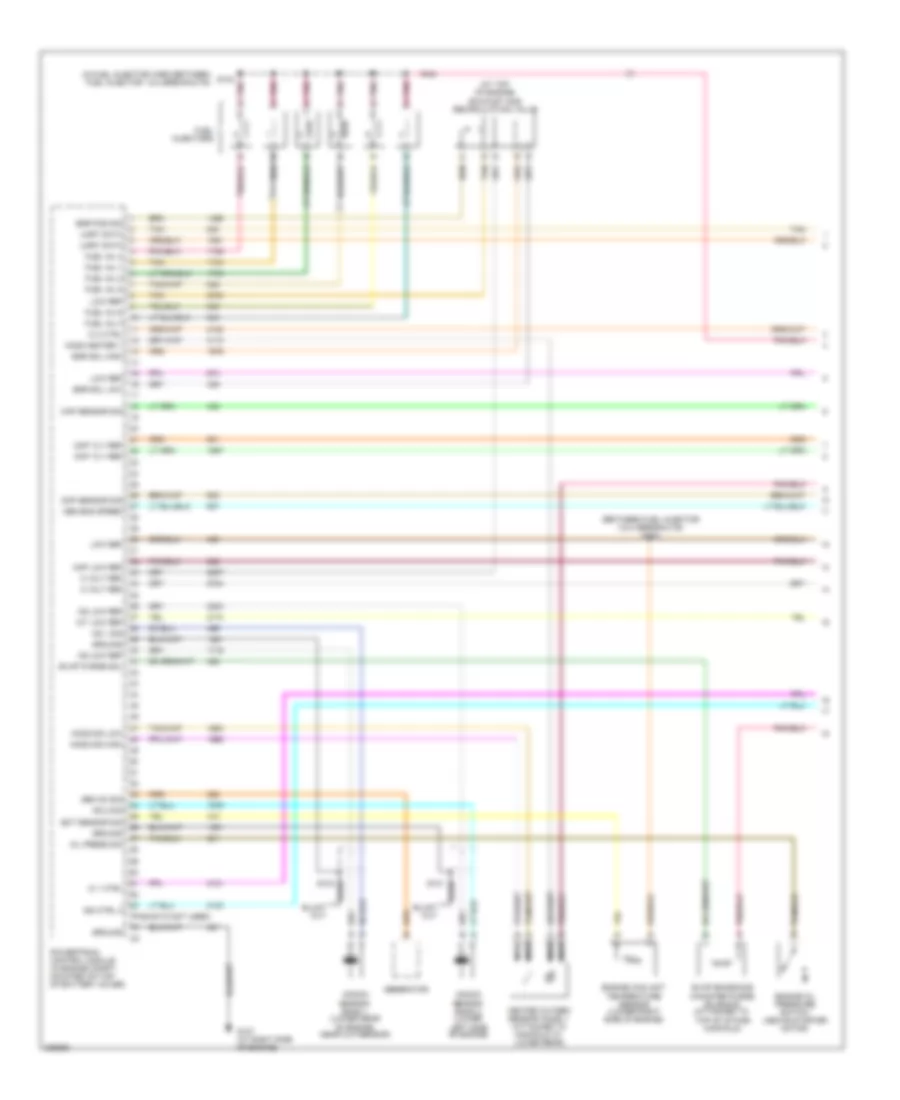 3 4L VIN F Engine Performance Wiring Diagram 1 of 4 for Chevrolet Equinox LS 2006
