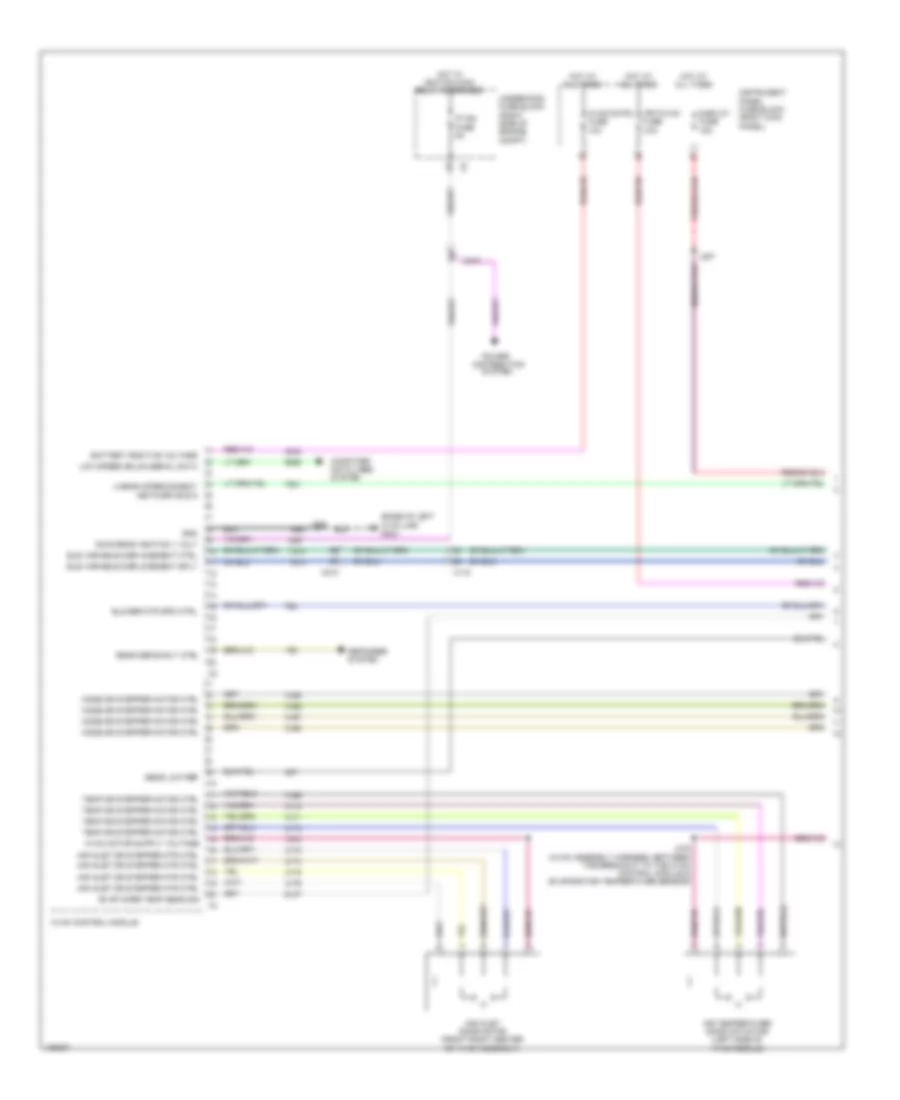 Manual AC Wiring Diagram (1 of 4) for Chevrolet Impala LT 2014