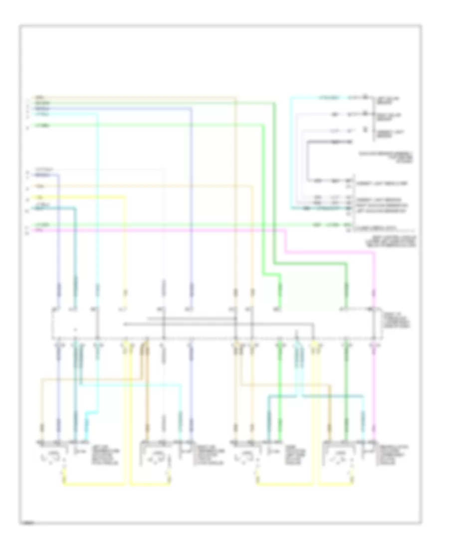 Automatic A C Wiring Diagram Front A C 2 of 2 for Chevrolet Suburban C2004 2500