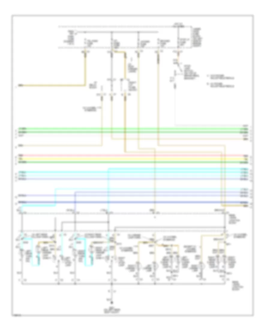 Exterior Lamps Wiring Diagram 2 of 3 for Chevrolet Suburban C2004 2500