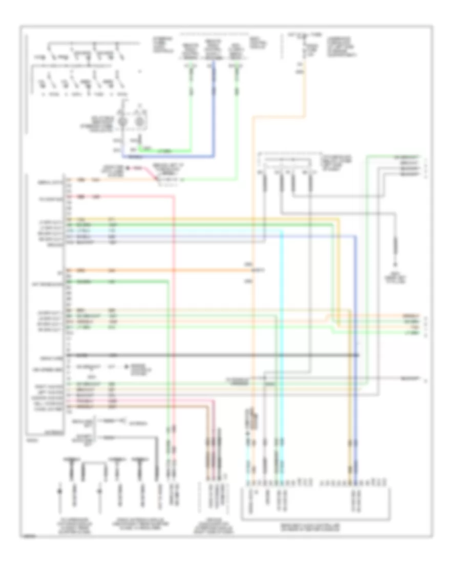 Premium Sound Radio Wiring Diagram with CD 1 of 2 for Chevrolet Suburban C2004 2500