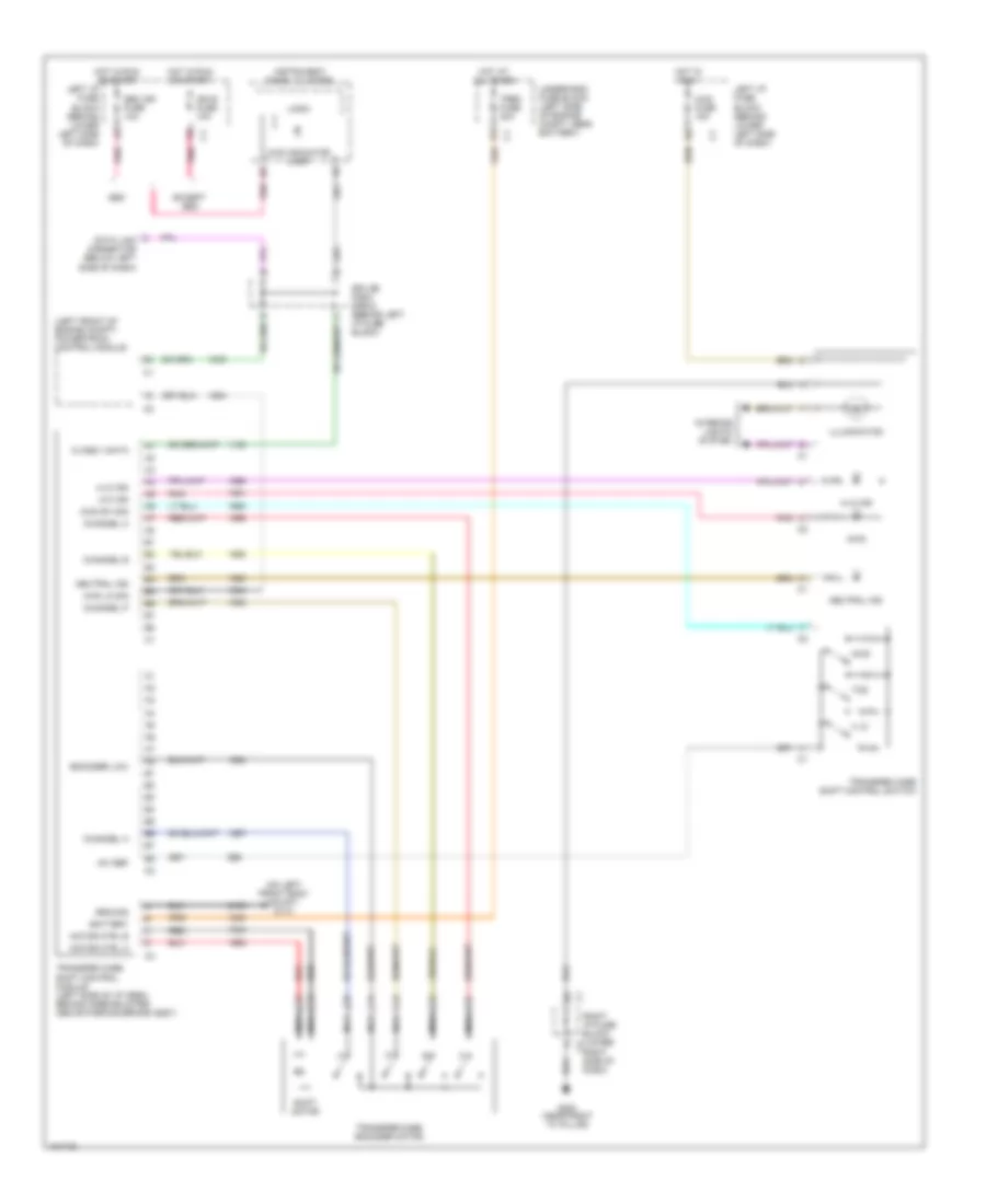 Transfer Case Wiring Diagram AWD for Chevrolet Suburban C2004 2500