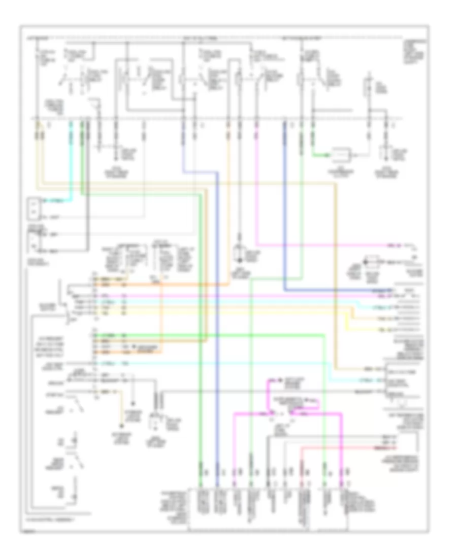 Manual A C Wiring Diagram for Chevrolet Malibu LS 2002