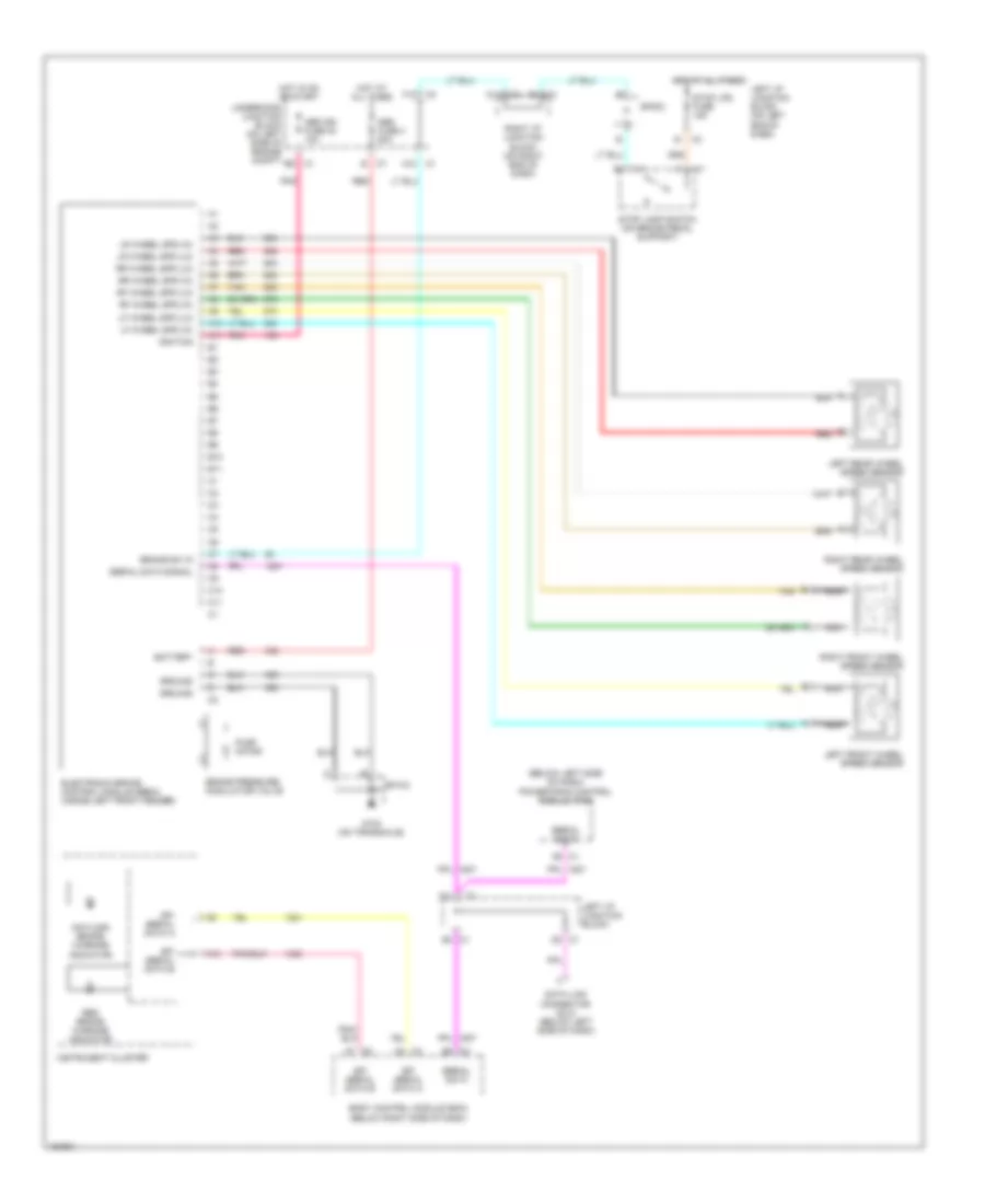 Anti lock Brake Wiring Diagrams for Chevrolet Malibu LS 2002