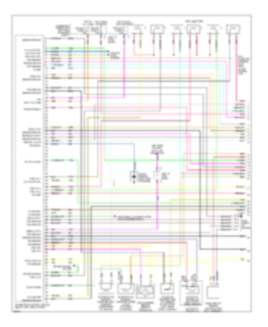 3 1L VIN J Engine Performance Wiring Diagrams 1 of 3 for Chevrolet Malibu LS 2002